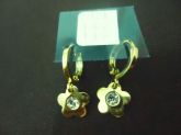 Argola folheada a Ouro